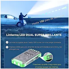 SANC - Power Bank Solar SANCI SC-DY4939 40000mAh 65W Carga Rápida Inalámbrica 15W