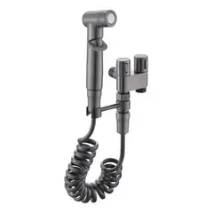APACHE - DUCHA BIDET CON DESVIADOR GRIS COMPLETO