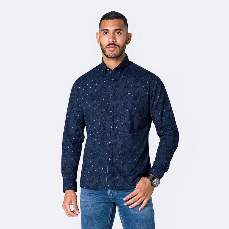 Camisa Popelina Hombre Perxy