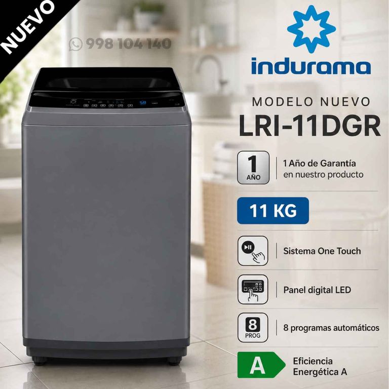 Lavadora Automatica 16Kg Croma - LRI-16DGR