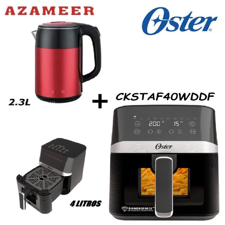 Nueva Freidora De Aire Digital 4 Litros CKSTAF40WDDF- Hervidor 2.3LR
