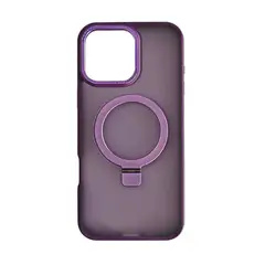 IBOX - Case para iphone 16 pro max metal matte, con magsafe para carga inalámbrica con soporte, mate t