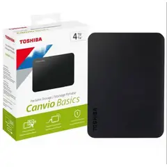 Toshiba - DISCO DURO DE 4 TB COLOR NEGRO
