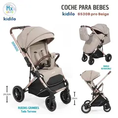 GENERICO - COCHE PARA BEBE KIDILO 6530B PRO