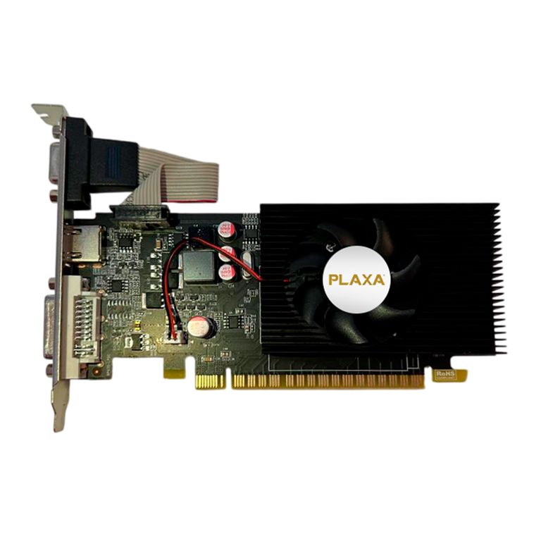 TARJETA DE VIDEO GT 730 DE 4GB 128BITS DDR3 PLAXA