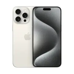 APPLE - IPhone 15 PRO MAX 256 Gb Reacondicionado I Grado B I color Titanio Blanco