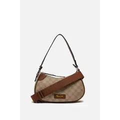 RENZO COSTA - CARTERA MONOGRAM ZIA BAGUETTE