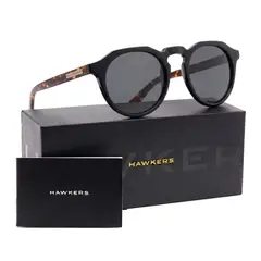 HAWKERS - Lentes de Sol Polarizado Warwick Black Carey HWAR20BBTP - Talla 51mm