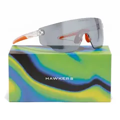 HAWKERS - Lentes De Sol Deportivo Speed Transparent Chrome HSPD24TST0 Unisex - Talla 145mm