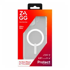 ZAGG - Case Clear Snap Con Magsafe iPhone 15 Pro