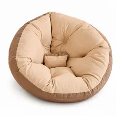 GENERICO - Sillón Puff Plegable Acolchado con Diseño Envolvente
