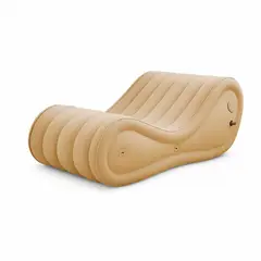 GENERICO - Sillón Inflable Reclinable con Bomba Integrada y Diseño Plegable