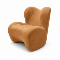 GENERICO - Sillón Individual Ergonómico Compacto con Respaldo Envolvente