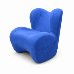 GENERICO - Sillón Individual Ergonómico Compacto con Respaldo Envolvente