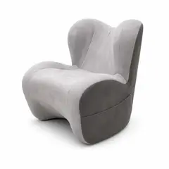 GENERICO - Sillón Individual Ergonómico Compacto con Respaldo Envolvente