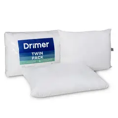 DRIMER - Pack x2 Almohadas Antiácaros