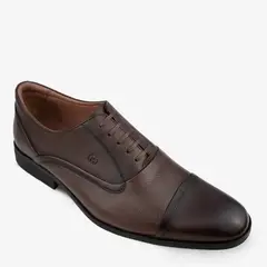 HAWERL - Zapato Oxford Vestir Hombre H730 Marrón