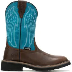WOLVERINE - BOTAS CAMPERAS DAMA PUNTA DE ACERO CUERO IMPERMEABLE SUELAS ANTIDESLIZANTES