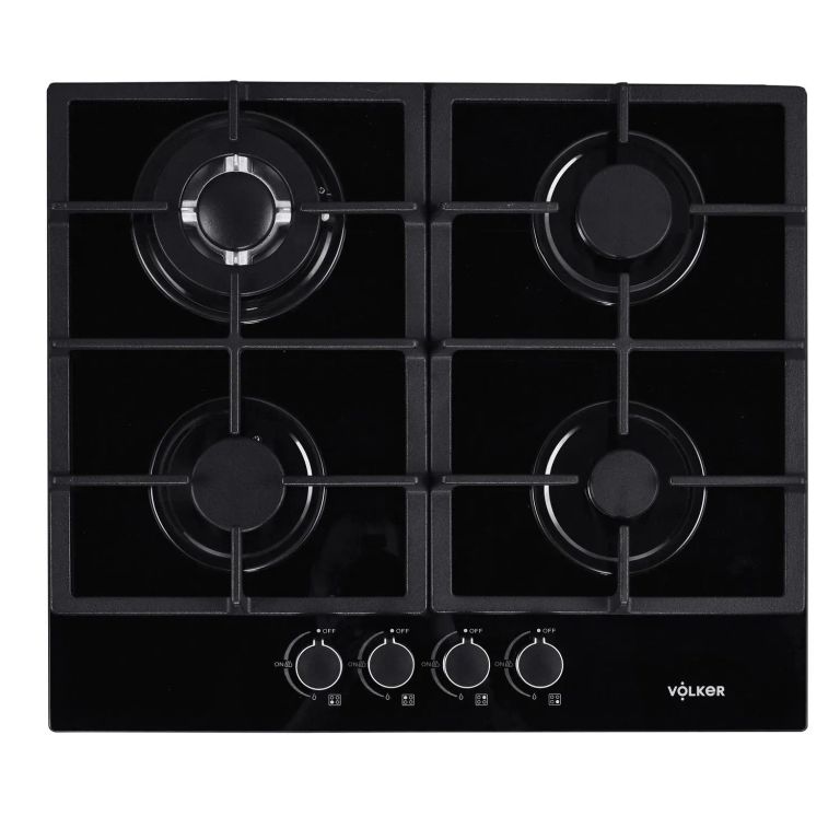 Cocina empotrable Volker Gas CE60C5 X4 - Perfecta para cocinar en interiores compactos