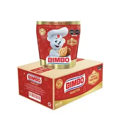BIMBO - Caja x 6 unidades Panetón en bolsa 900gr