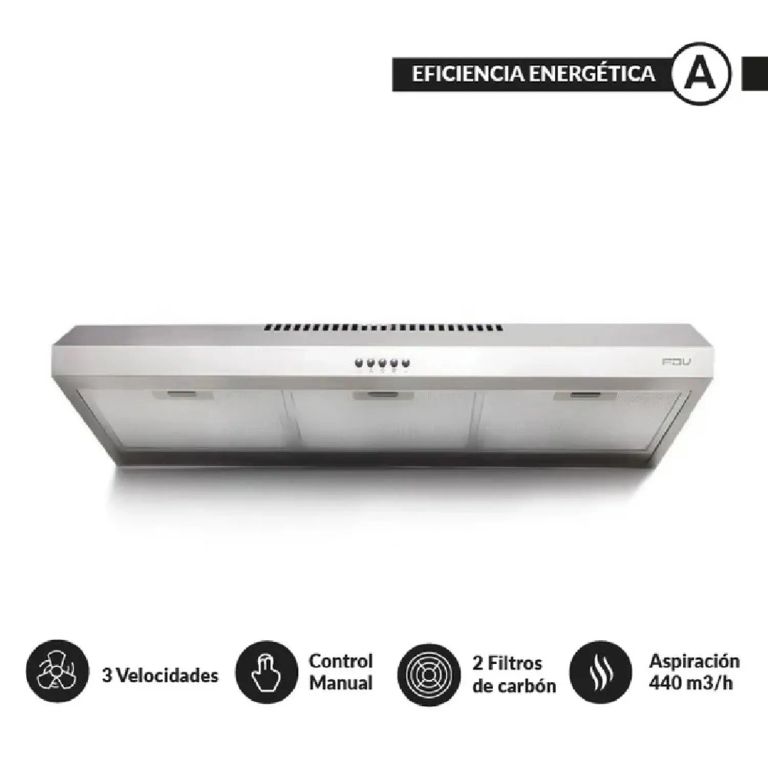Campana Extractora CLASS 90CM para cocina profesional