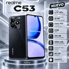 REALME - Celular C53 8GB RAM 256GB  NEGRO / NEGRO / NEGRO