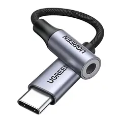 UGREEN - Adaptador USB-C a Jack 3.5mm AV161 DAC para Audífonos y Micrófono