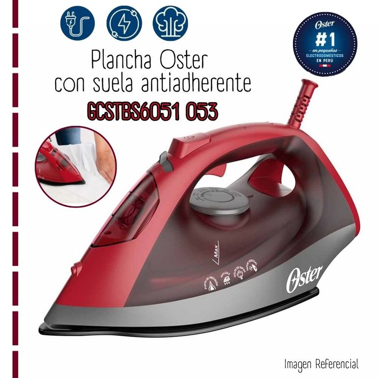 PLANCHA DE VAPOR CON SUELA DE CERÁMICA GCSTBS6051