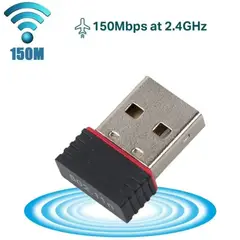GENERICO - Adaptador WiFi USB 150 Mbps Inalámbrico USB 2.0