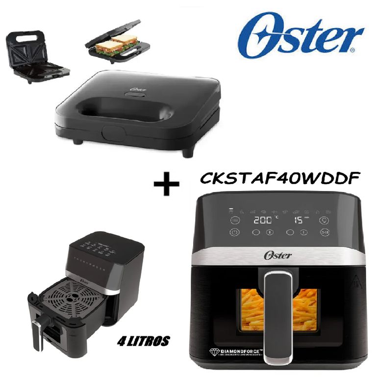 Nueva Freidora De Aire Digital 4 Litros CKSTAF40WDDF- Sandwichera Eléctrica CKSTSM2885