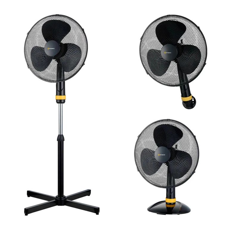 Ventilador 3 en 1 FSM1650 Negro - 16 Pedestal para mesa o pared
