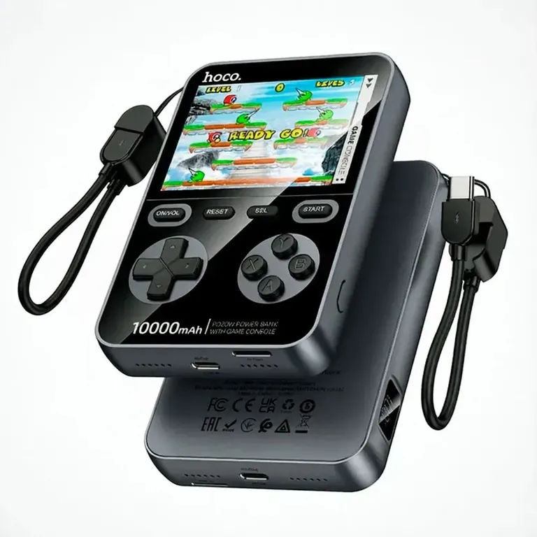 Batería Portátil 10000mAh Con Consola De Videojuegos Integra
