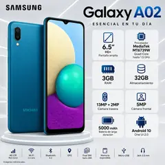 SAMSUNG - Celular Galaxy A02 3GB RAM 32GB