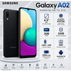 SAMSUNG - Celular Galaxy A02 3GB RAM 32GB