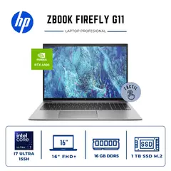 HP - Laptop ZBook Firefly G11 - Intel Core Ultra 7 155H - 16GB RAM 1TB SSD - 16" Táctil.