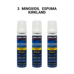 Kirkland - Minoxidil Espuma 3 UND