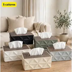 GENERICO - CAJA DISPENSADORA DE PAPEL TUSSU O SERVILLETAS EN DISEÑO DE ROMBOS