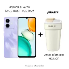HONOR - CELULAR PLAY 10 3GB+64GB + regalo vaso cup Honor.