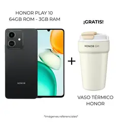 HONOR - CELULAR PLAY 10 3GB+64GB + regalo vaso cup Honor.