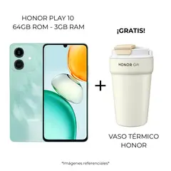 HONOR - CELULAR PLAY 10 3GB+64GB + regalo vaso cup Honor.