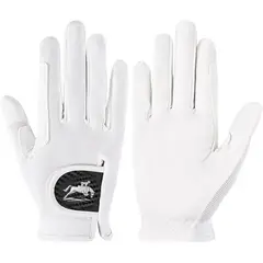 GENERICO - Guantes Ecuestres Equitación Antideslizantes Transpirables Talla S White