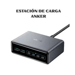 Anker - Estación De Carga Prime 200w 4 Puertos USB-C + 2 Puertos USB-A