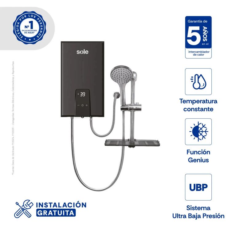 Rapiducha Eléctrica Imagine 5500W con Kit de Accesorios