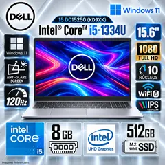 Dell - Laptop 15 Intel Core i5-1334U 8GB 512GB SSD 15.6" FHD Windows 11 LDC15250