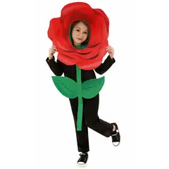 DANWEILE - Disfraz infantil de cosplay para Halloween - Rosas