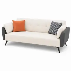 GENERICO - Sofá Cama Reclinable de Tres Posiciones con Brazos Removibles WH02