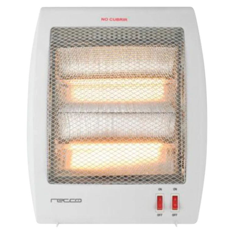 Calefactor Halógeno Recco 800W para 15m² - Modelo NSB-80L4