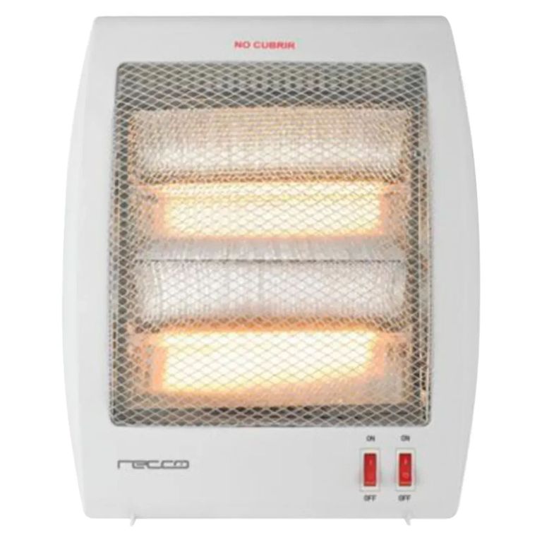 Calefactor Halógeno Recco 800W para 15m² - Modelo NSB-80L4