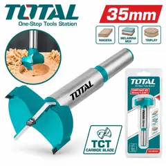 TOTAL - Broca Forstner 35mm Para Bisagra Cangrejo Madera