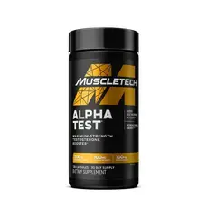 Muscletech - Alphatest, 120 capsula, productor de testosterona